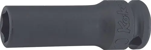 Professional Grade Ko-ken 13301X-8 3/8 Sq. Dr. Socket 8mm 6 point Length 50mm Thin walled