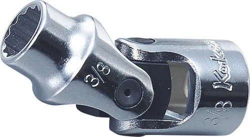 Buy Online Ko-ken 3445M-11 3/8 Sq. Dr. Universal Socket 11mm 12 point Length 49.5mm