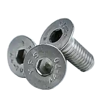 Trending M6-1.00 x 16 mm Flat Head Socket Cap Screws, 316 Stainless Steel A4, Full Thread, Coarse (UNC), Qty 100