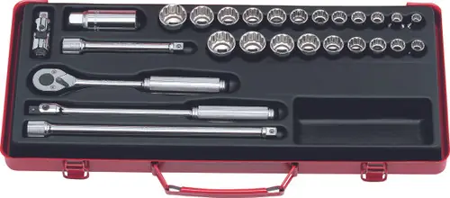 Place Order Ko-ken 3206AM 3/8 Sq. Dr. Socket set 12 point 27 pieces