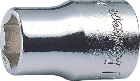 Ko-ken 3400M-9 3/8 Sq. Dr. Socket 9mm 6 point Length 26mm One Day Deal