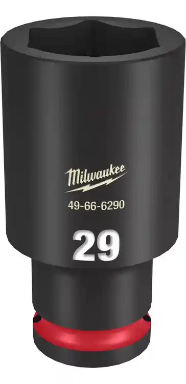 Milwaukee Tool 49-66-6290 SHOCKWAVE Impact Duty 1/2" Drive 29MM Deep 6 Point Socket Popular