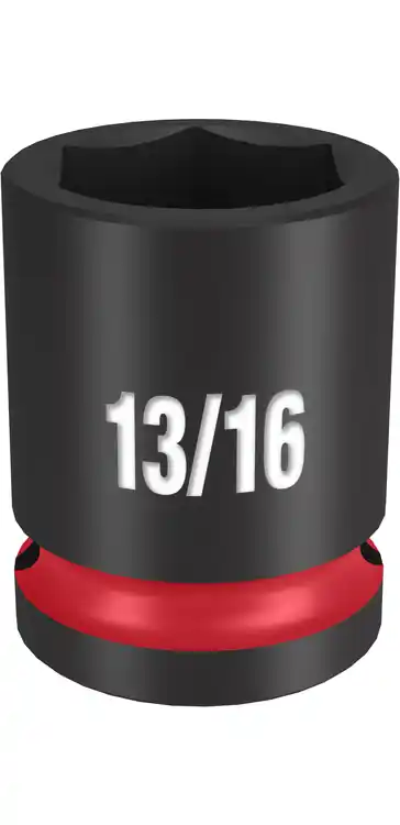 Milwaukee Tool 49-66-6207 SHOCKWAVE Impact Duty 1/2" Drive 13/16" Standard 6 Point Socket Reduced Price