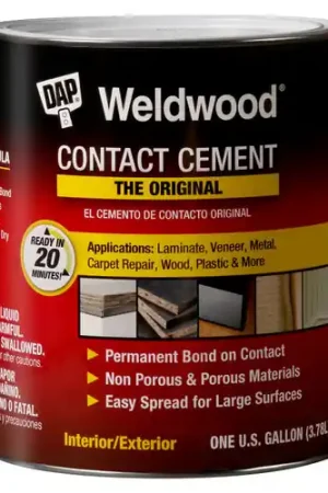 Buy Direct Dap 273 Weldwood Original Contact Cement Tan 1 Gal (4 PA)