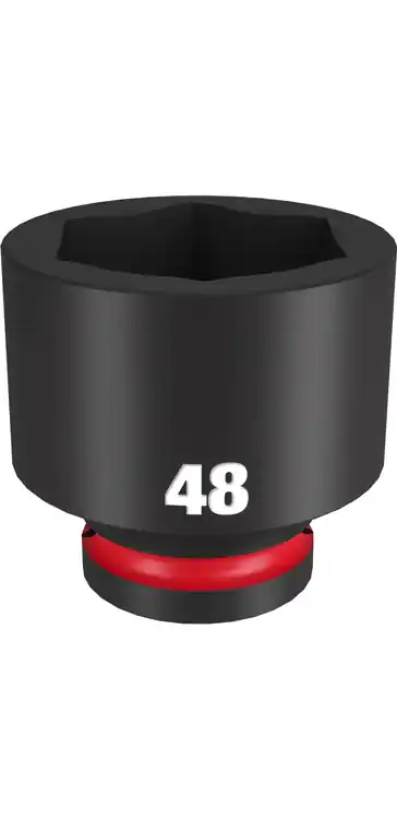 Top Pick Milwaukee Tool 49-66-6386 SHOCKWAVE Impact Duty 3/4" Drive 48MM Standard 6 Point Socket