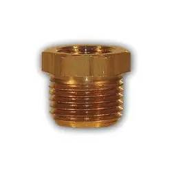 Top Rated Mid-America Fittings LF110-166 Hex Bushing, 1 in MPT x 3/8 in FPT, Brass