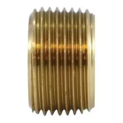 Final Sale AMC 06140-1208CP Face Bushing, 3/4 in MPT x 1/2 in FPT, 0.64 in, Brass, Chrome-Plated