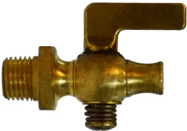 Seasonal Sale Midland Metal 1/8MIP X BIB LEVER HNDL AIR COCK - 46315