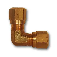 Instant Buy Mid-America Fittings NT65-8 90 deg Elbow, 1/2 in Tube OD x 1/2 in Tube OD, Brass