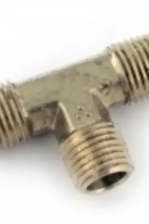 AMC 706232-02 Pipe Tee, 1/8 in MIP x 1/8 in MIP x 1/8 in MIP, Brass Buy Direct