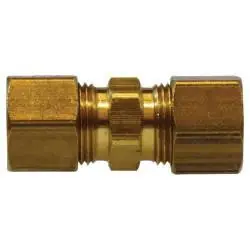 Midland Metal 62A-88 Union, Compression, 1/2 x 1/2 Comp Union Tube, Brass Fittings Budget