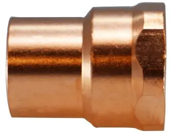 Midland Metal 77412 Female Pipe Adapters, Copper Sweat Fittings, 1/8 x 1/4 Fe Adapter, Nipples and Fittings Grab Now