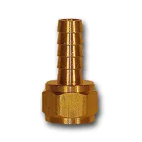 Midland Metal 29F-52 Hose to Female Pipe, MAF/USA HOSE BARB, 5/16 Hid x 1/8 Fpt, MAF/USA Brass Fittings Clearance
