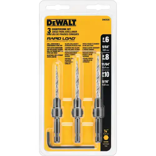 Dewalt DW2535 3 Pc. Countersink Set (1 SET) Hot Picks