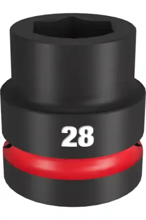 Milwaukee Tool 49-66-6593 SHOCKWAVE Impact Duty 1" Drive 28MM Standard 6 Point Socket Big Sale