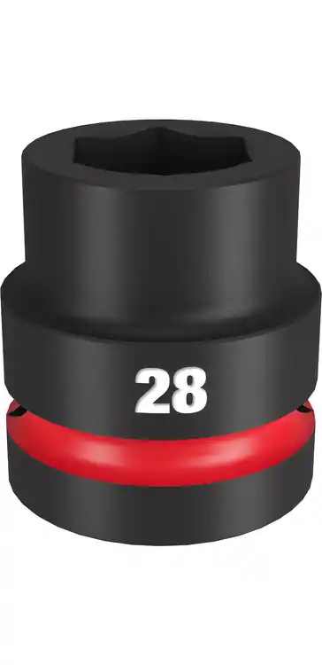 Milwaukee Tool 49-66-6593 SHOCKWAVE Impact Duty 1" Drive 28MM Standard 6 Point Socket Big Sale