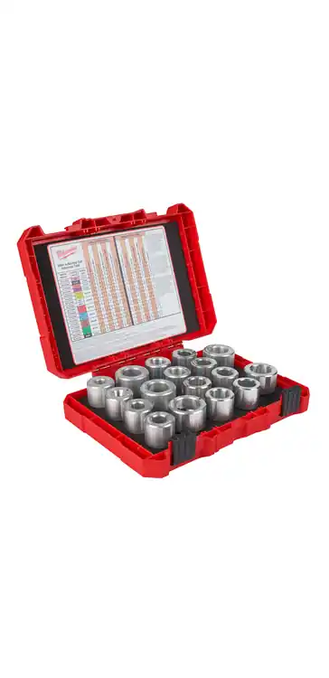 Final Sale Milwaukee Tool 49-16-BKITS 1/0 AWG - 750 MCM Cu with 17 THHN / XHHW Bushings