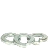 M16 Split Lock Washers, Zinc-Blue Cr+3, Thru-Hardened, DIN 127B, Qty 50 Best Choice
