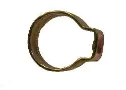 Buy Direct Midland Metal 15300003 1-Ear Hose Clamp, 3/16 in Nominal, Carbon Steel