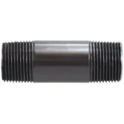 Midland Metal 55249 Pipe Nipple, 1/2 in MPT x 1/2 in MPT, 40 in L, PVC, Dark Gray, SCH 80 Schedule Holiday Sale
