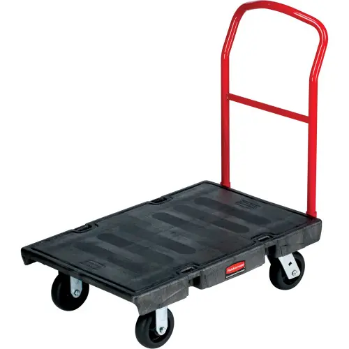 Secure Checkout RUBBERMAID Standard Platform Truck,2000 lb. FG443600BLA