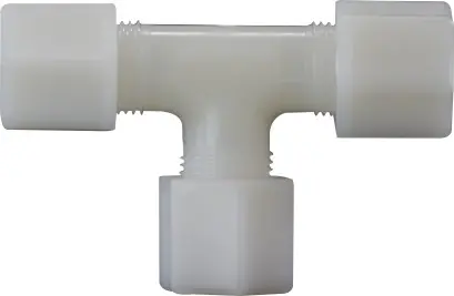 Popular Midland Metal 17106P Union Tees, Plastic Compression, 1/2 Polyprop Compression Tee, Plastic Fittings