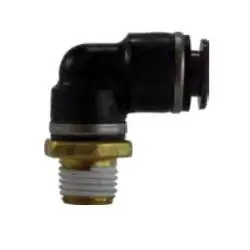 Same Day Shipping Midland Metal 690812SC 90 deg Swivel Elbow, 1/2 in Tube OD x 3/4 in Male NPTF, Composite