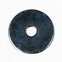 Weekend Sale 3/8" x 1 1/2" Fender Washers, Zinc Cr+3, Qty 100