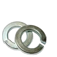 Brand New 1/4" Regular Split Lock Washers, Zinc Cr+3, Qty 1000
