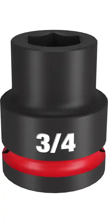 Super Sale Milwaukee Tool 49-66-6303 SHOCKWAVE Impact Duty 3/4" Drive 3/4" Standard 6 Point Socket