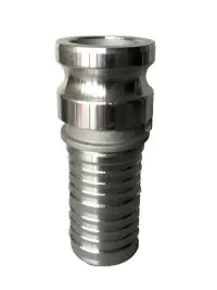 Exclusive Offer Midland Metal 61822 Cam and Groove Reducing Adapter, 2 in Type E x 3 in Hose Barbed, Aluminum