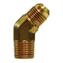 Midland Metal 1/2 X 1/2 M FLARE X MIP 45 ELB - 100245 - 10456U Sale