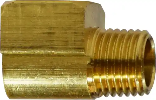 AMC 706116-12 Short Barstock 90 deg Street Elbow, 3/4 in FPT x 3/4 in MPT, Brass Get Yours