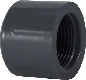 Fan Favorite Midland Metal 848003 FPT Caps, Sch 80 PVC Fittings, 3/8 Fip Sch 80 Pvc Cap, Plumbing Accessories