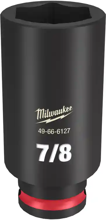 Milwaukee Tool 49-66-6127 SHOCKWAVE Impact Duty 3/8" Drive 7/8" Deep 6 Point Socket Trending