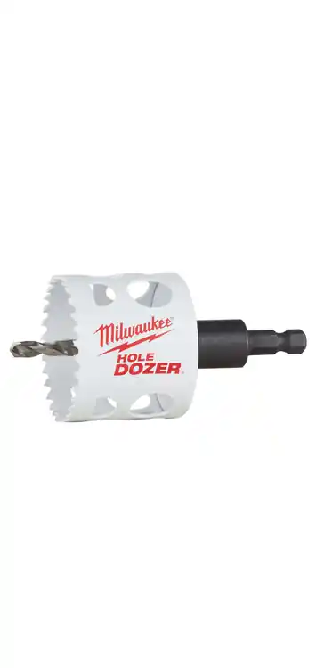 Markdown Milwaukee Tool 49-56-9680 2-1/4" HOLE DOZER Bi-Metal Hole Saw with Arbor, 2 Pack