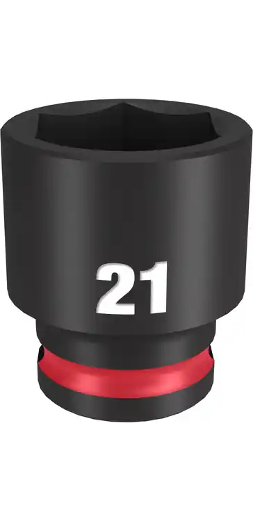 Milwaukee Tool 49-66-6144 SHOCKWAVE Impact Duty 3/8" Drive 21MM Standard 6 Point Socket Reduced Price
