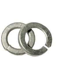 Final Sale 1/2" Regular Split Lock Washers, Hot-Dipped Galvanized HDG, Qty 250