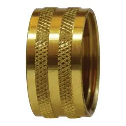 Best Seller Midland Metal 07039-12 Hex Pipe Garden Hose Nut, 3/4 in NPSM, Brass