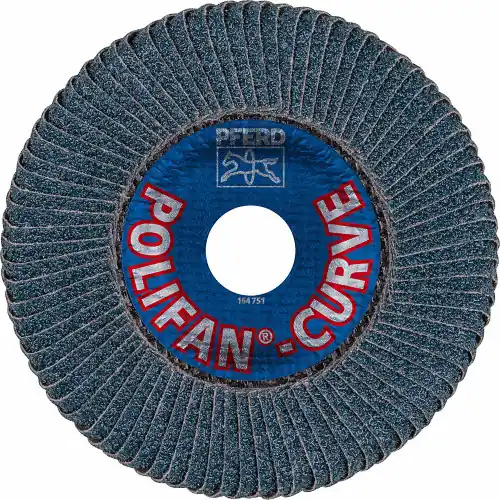 Pferd 67343 5 x 7/8 Polifan Curve Zirc Alum Lrg Rd 40G Hot Picks