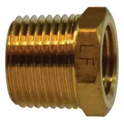 AMC 706110-0802 Hex Bushing, 1/2 in MPT x 1/8 in FPT, 0.81 in, Brass Holiday Sale