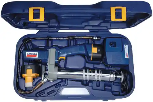 LINCOLN Grease Gun,12 Vdc 1244 Professional Grade