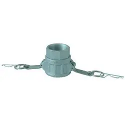 Buchanan Rubber CGD-100-A1S Cam and Groove Coupler with Stainless Steel Handle, 1 in Type D x 1 in FNPT, Aluminum Certified