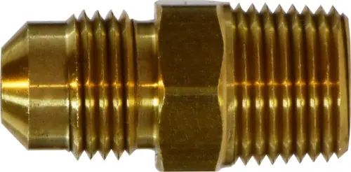 Free Returns Midland Metal 10265SS Adapter, 3/8 in Flared x 1/2 in MIP, Stainless Steel