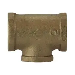 AMC 38106-646448 Pipe Reducing Tee, 4 in FPT x 4 in FPT x 3 in FPT, Bronze High Quality