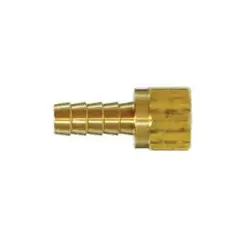In Demand Midland Metal 1/4 X 1/4 HOSE BARB to 45/37 FEM SWVL - 209ASF-44C