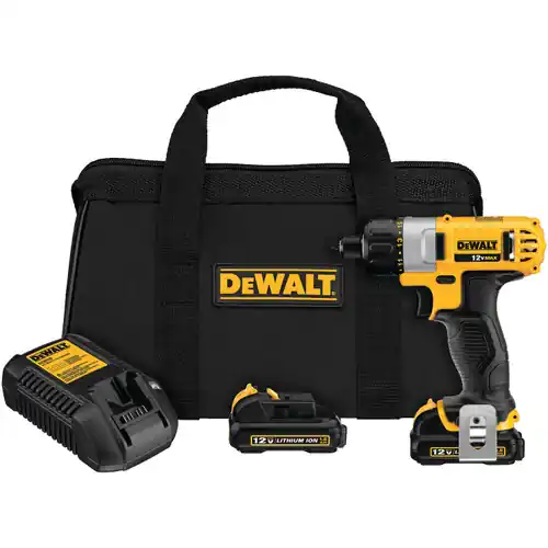 Reduced Price Dewalt DCF610S2 1/4" 12V Max Cordless Screwdriver Kit