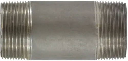 Reduced Price Midland Metal 52143 Seamless Pipe Nipple, 1-1/2 in MPT x 1-1/2 in MPT, 3 in L, Stainless Steel, SCH 80 Schedule