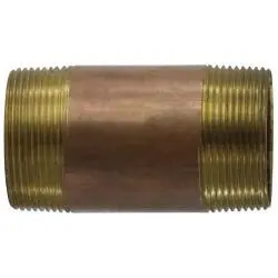 Midland Metal 2-1/2 x 36 Red Brass Nipple - 40236 Special Discount