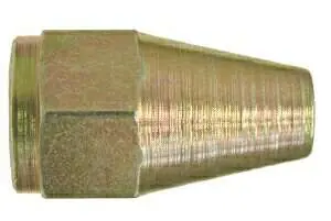 Budget Midland Metal 30404 Adapter, 9/16 in Weld x 1/8 in Weld, Brass